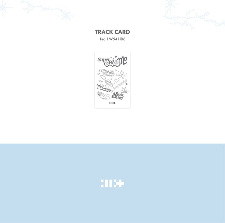 ILLIT - 1st Mini Album [Super Real Me] Weverse Albums Version.