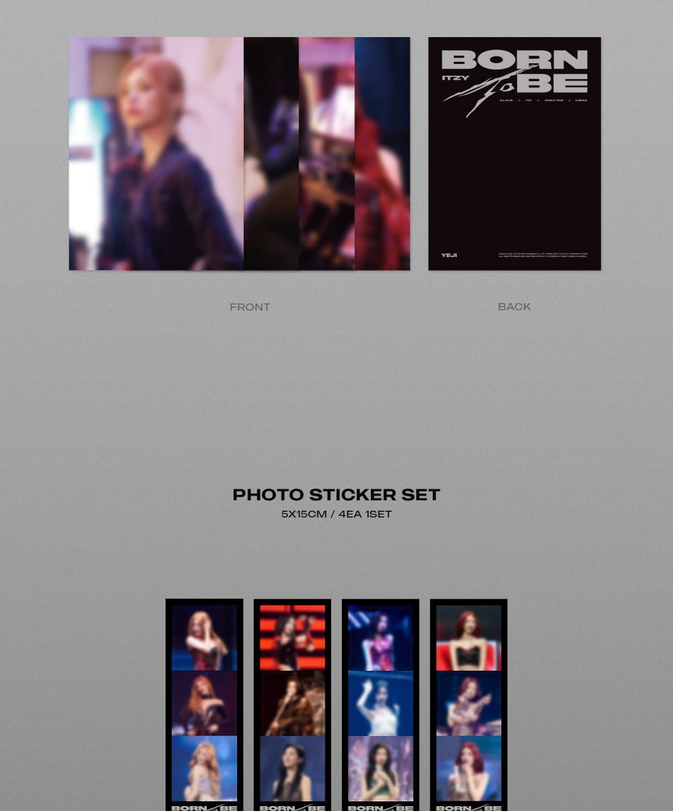 ITZY - 2nd World Tour - Born to be in Seoul Blu-ray (POB Included).