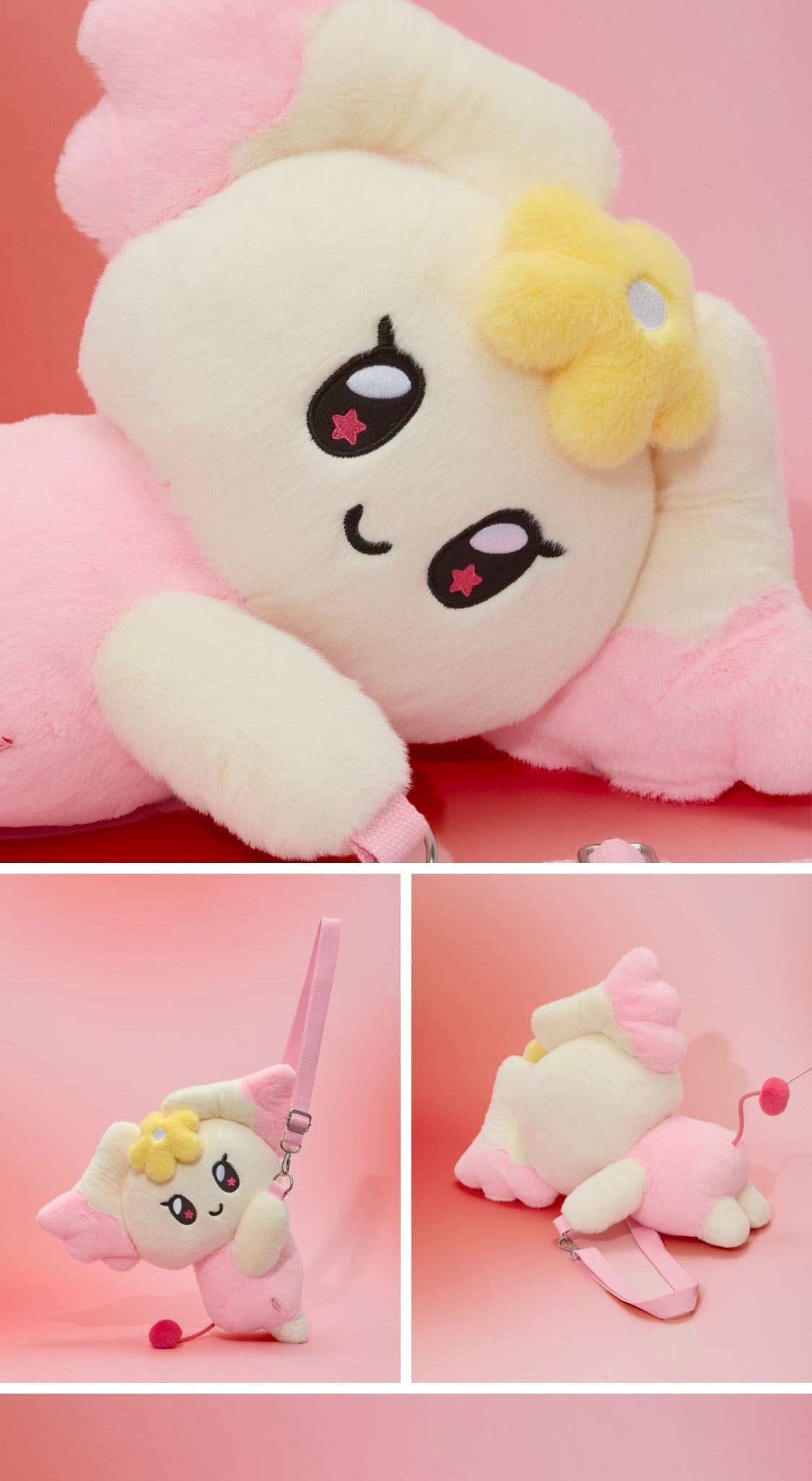 MIGHTEEZ(ATEEZ) - [MIGHTEEZ Rock The Stage] PLUSH BAG (8 Versions)(LINE FRIENDS SQUARE MERCH)(POB Photocard Included)
