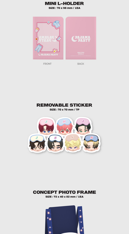 (PRE-ORDER 2026-03-13) ENHYPEN - World Coupon Card Collection [Pajama Party](2 Versions).
