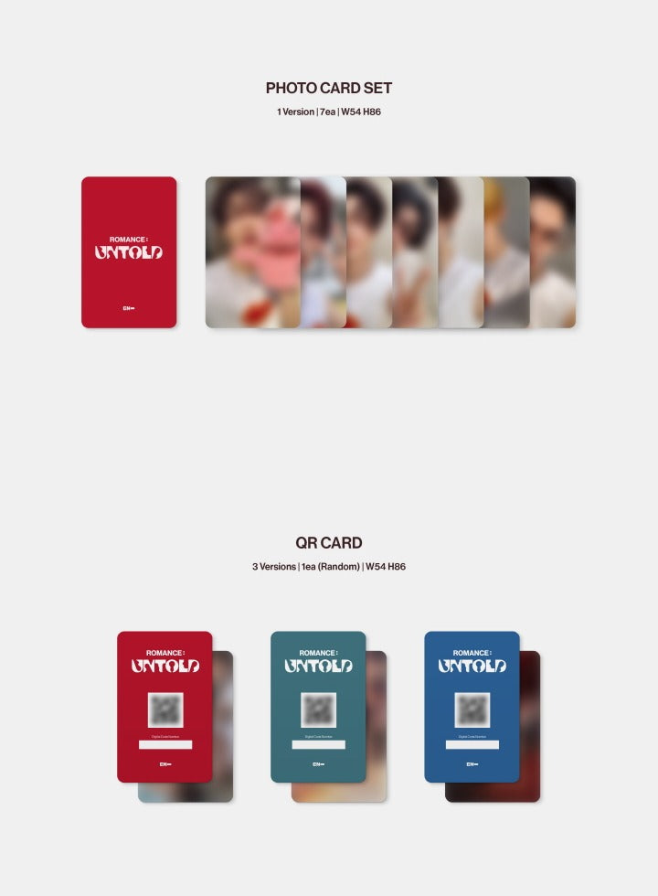 ENHYPEN ROMANCE : UNTOLD weverse ラキドロ ENHYPEN - Romance : Untold [Weverse Albums ver.]: Amazon.ca