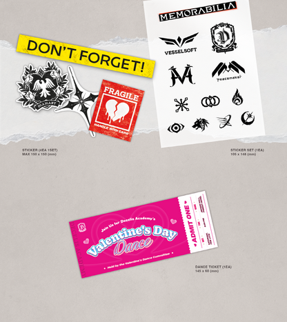 ENHYPEN Dark Moon Special Album Memorabilia Moon Version.