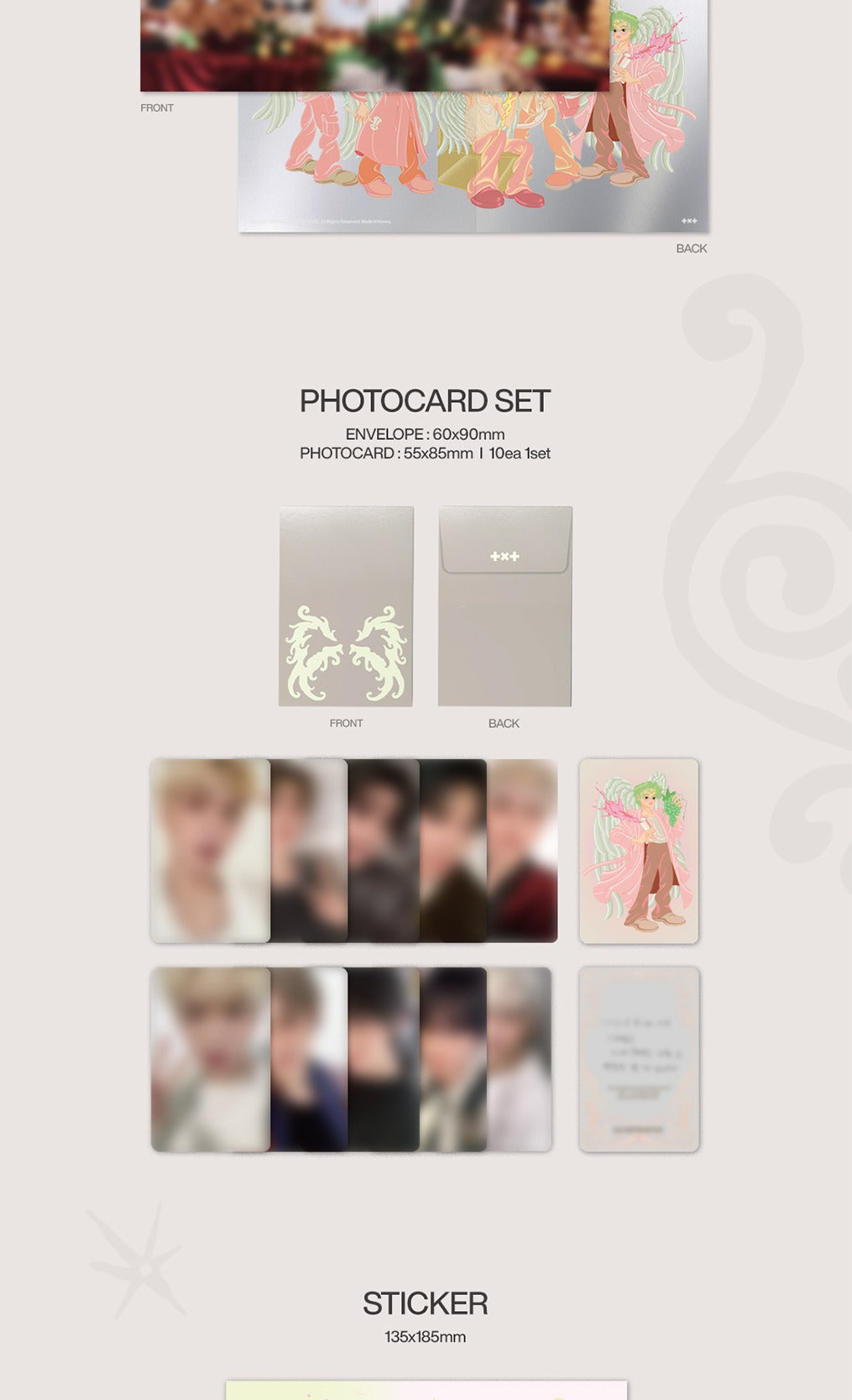 (PRE-ORDER 2025-12-30) Tomorrow X Together (TXT) - 2026 Season's Greetings (POB - Member Printed Photo 5ea)(💝 K-Towns 2026 Season's Greetings Event!)