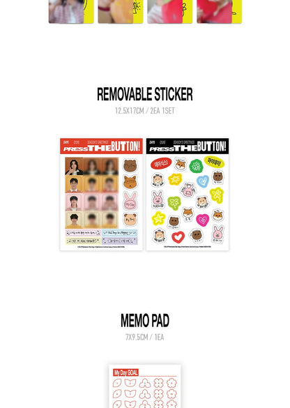 (PRE-ORDER 2025-12-22) Day6 - 2026 Season's Greetings [PRESS THE BUTTON] (POB - Photocard Set)(💝 K-Towns 2026 Season's Greetings Event!)