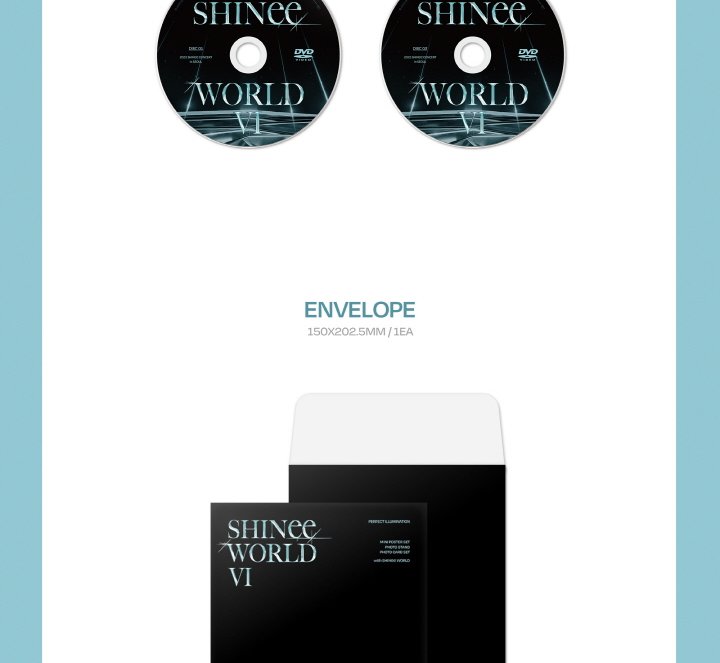 SHINee World VI Perferct Illumination in Seoul DVD Version*
