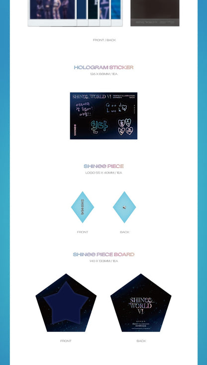(PRE-ORDER 2025-08-29) SHINee - WORLD VI [PERFECT ILLUMINATION : SHINee’S BACK] Blu-ray Version