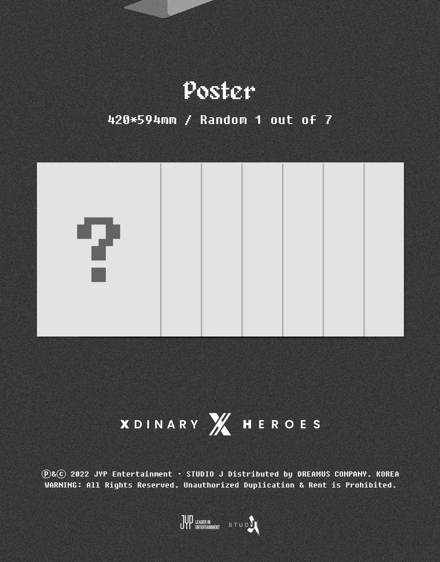 XDINARY HEROES - 2nd mini album [Overload] (4 Versions)