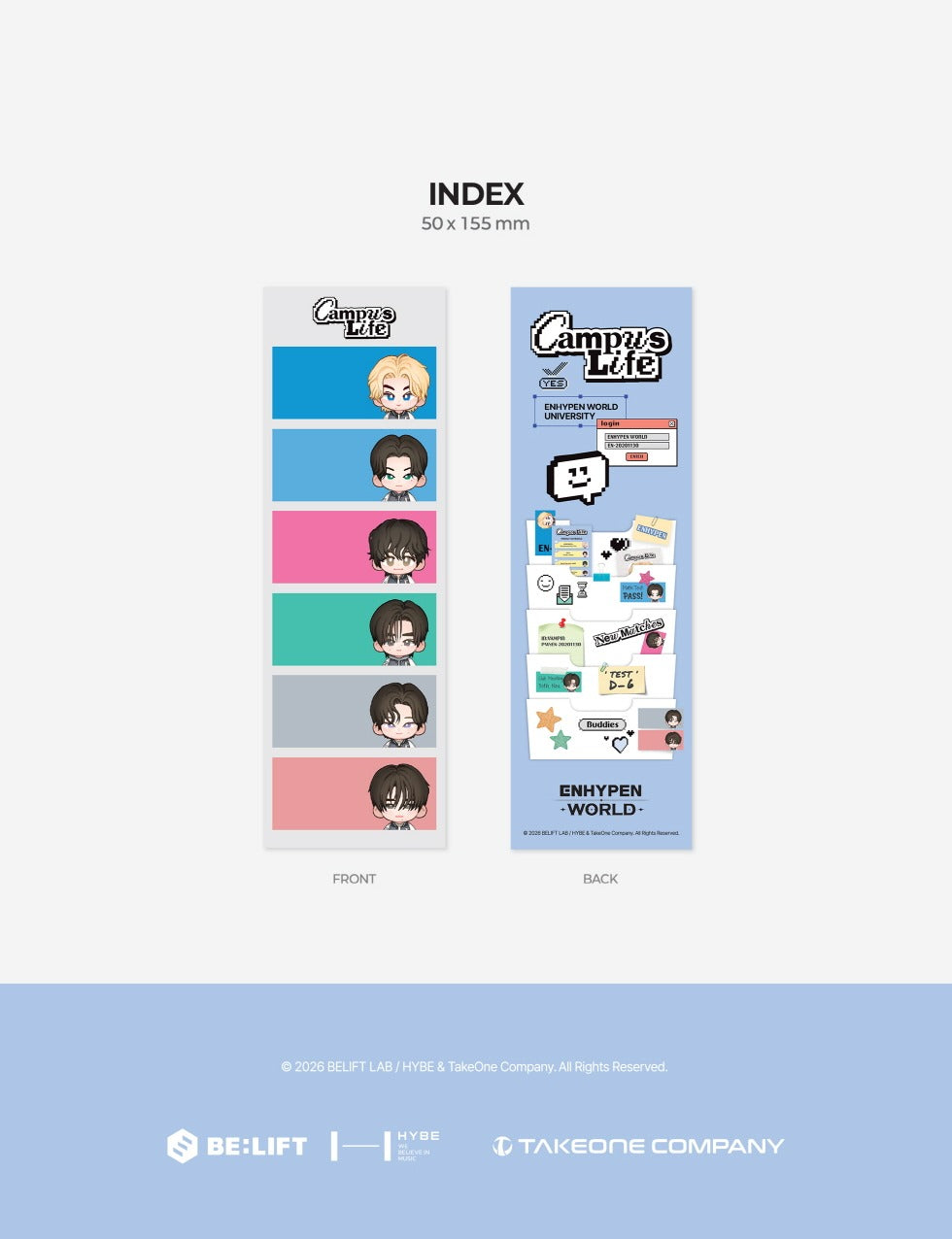 PRE-ORDER 2026-04-30) ENHYPEN - World Coupon Card Collection