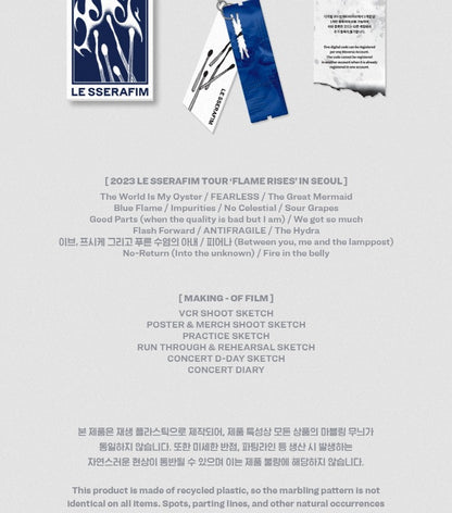 LE SSERAFIM - 2023 LE SSERAFIM Tour Frames Rises in Seoul.