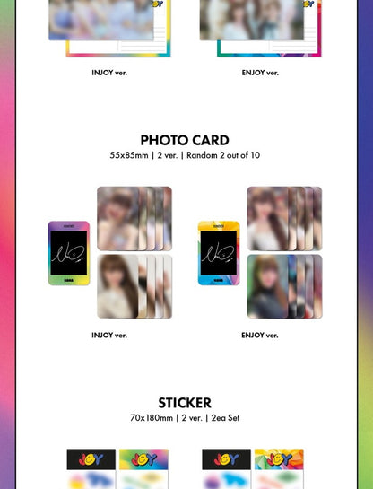 woo!ah! (Wooah) 1st Mini Joy (2 Versions) Random