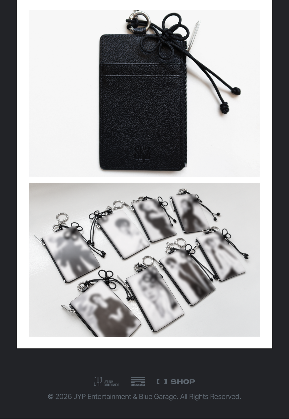 (PRE-ORDER 2026-11-16) Stray Kids - [Stray Kids World Tour <RUN IT SEOUL> Merch] CARD HOLDER KEYRING - RUN IT (POB Included Based on Order Amount)