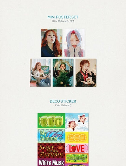 Moon Byul (Mamamoo) - 2025 Season's Greetings_ [Four Seasons of Nostalgia 사계향수(四季鄕愁)] (POB - Photocards included)(1 Left).
