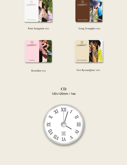CLOSE YOUR EYES - 1st Mini Album [ETERNALT] Photobook Version.