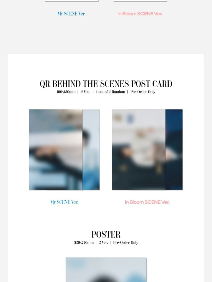 Han Seung Woo 1st Single Album Scene (2 Versions).