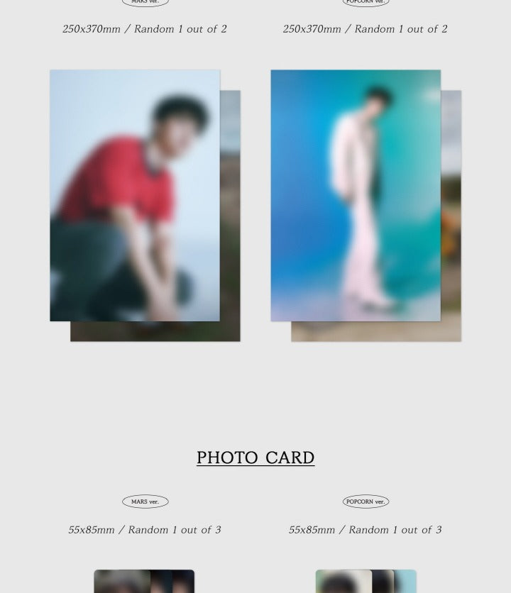 D.O. Doh Kyung Soo 3rd Mini Album Blossom (2 Versions).