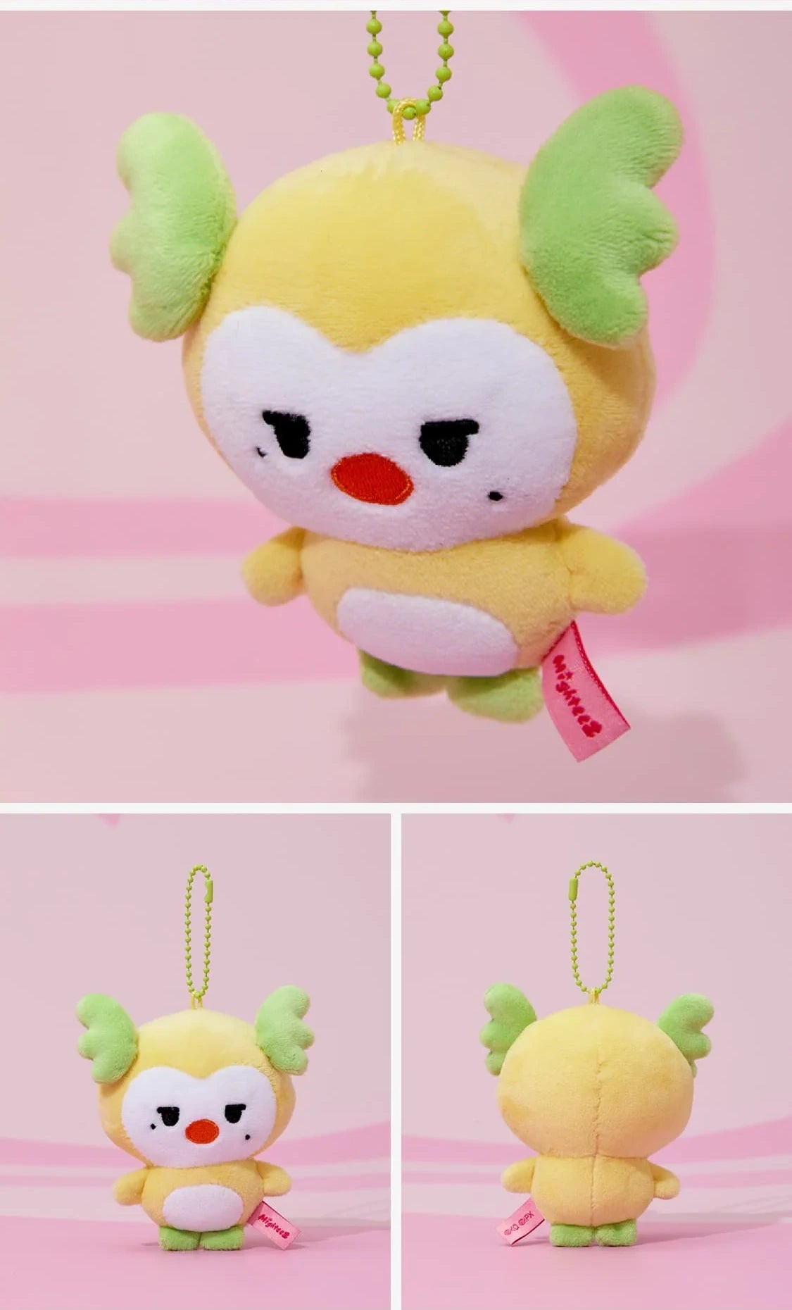 (PRE-ORDER 2025-11-07) ATEEZ - [MIGHTEEZ MINI PLUSH KEYRING](8 Versions)(LINE FRIENDS SQUARE MERCH)
