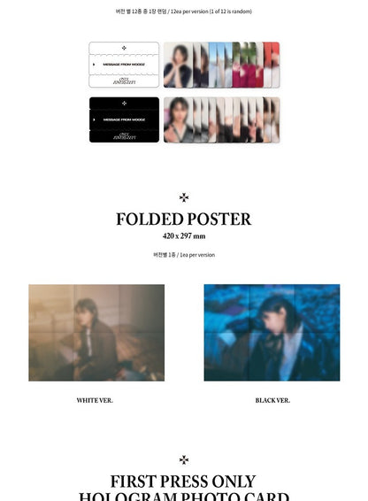 WOODZ - 3rd Mini Album ONLY LOVERS LEFT (2 Versions).
