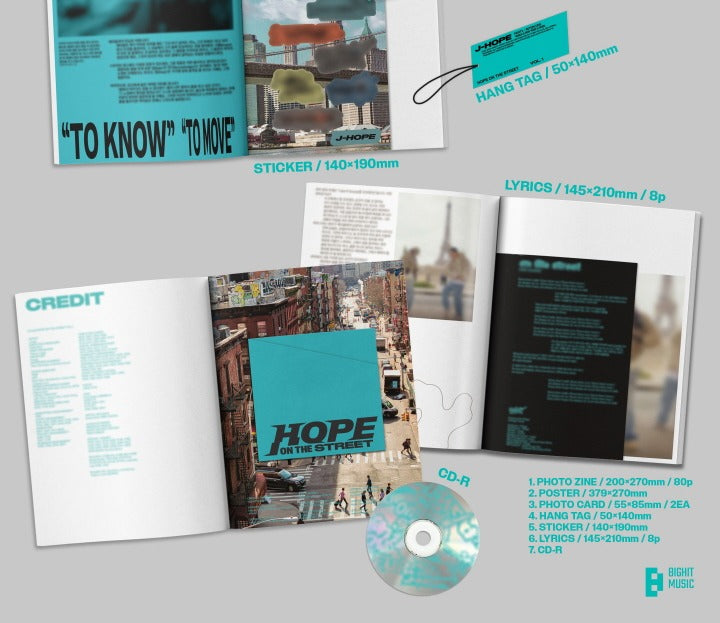 J-HOPE - Hope On The Street Vol. 1 (2 Versions).