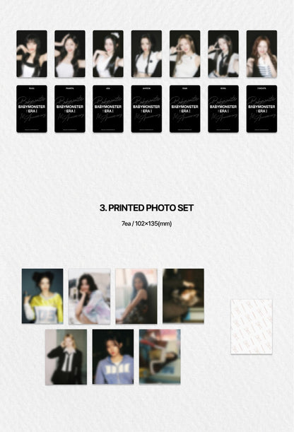 (PRE-ORDER 2025-06-30) BABYMONSTER - BABYMONSTER : ERA I [BABYMONSTER 1st Anniversary Photobook]