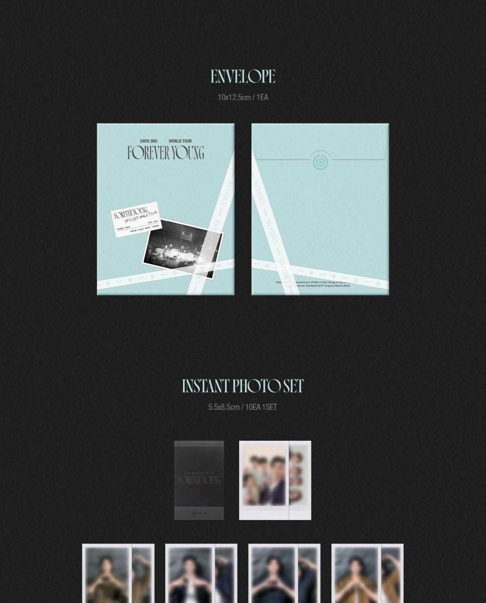 Day6 - Day6 3rd World Tour [Forwever Young] Blu-ray (3 Disc)(POB - Photocard 4ea Included)