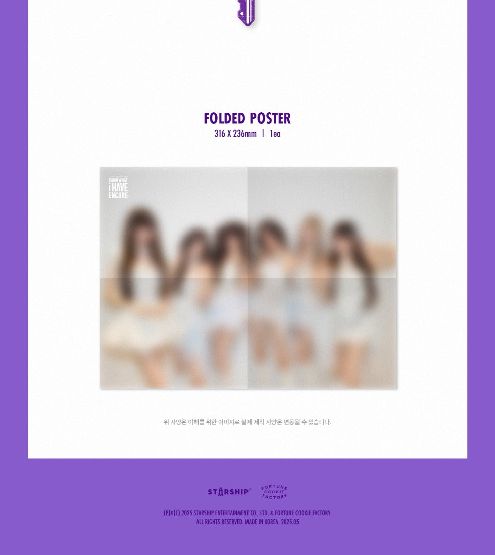 IVE - The 1st World Tour [SHOW WHAT i HAVE ENCORE] KiT Version