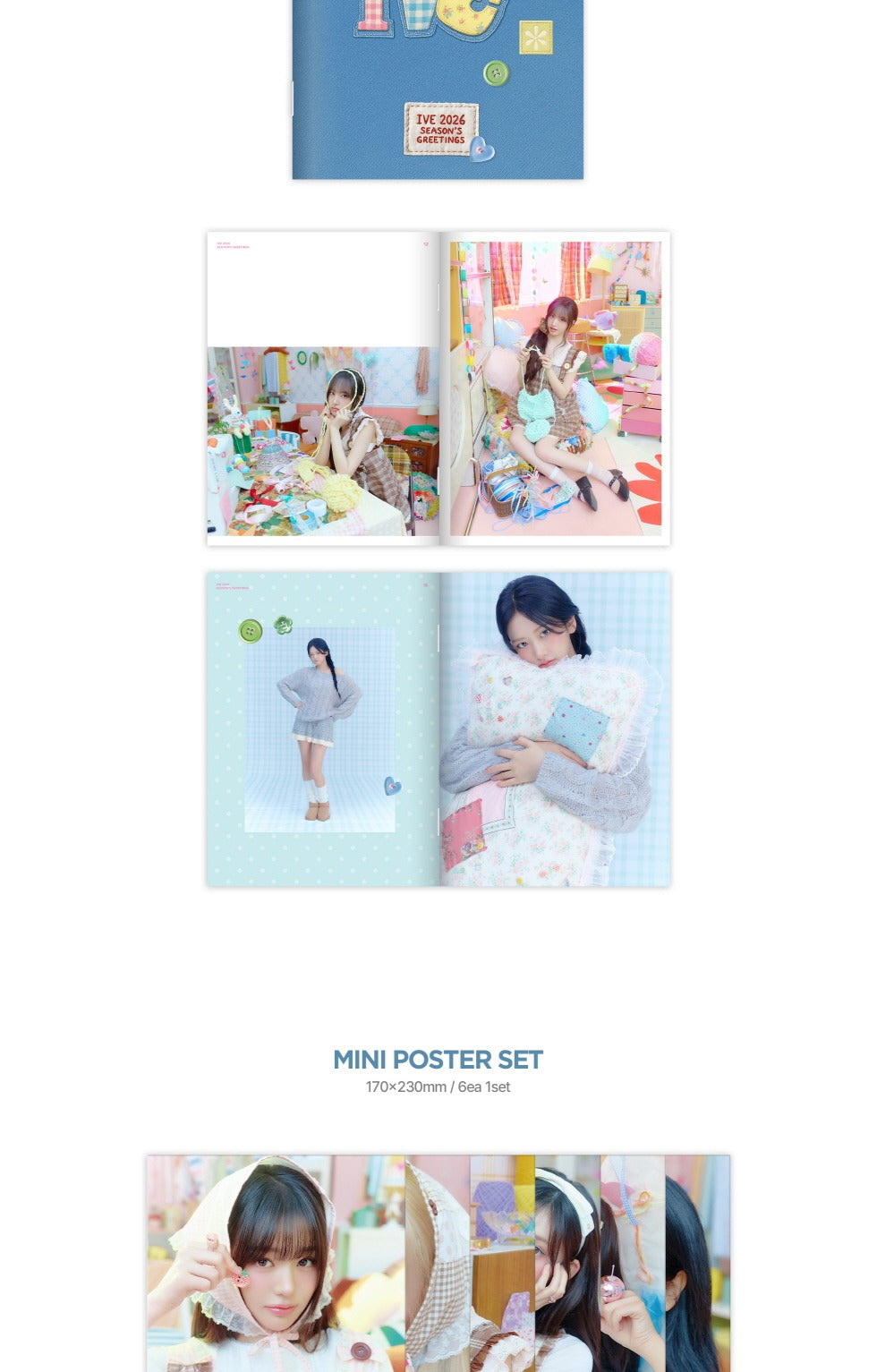 (PRE-ORDER 2025-12-26) IVE - 2026 Season's Greetings [ATELIER IVE](POB Photocard 1ea Included & 💝 K-Towns 2026 Season's Greetings Event!)