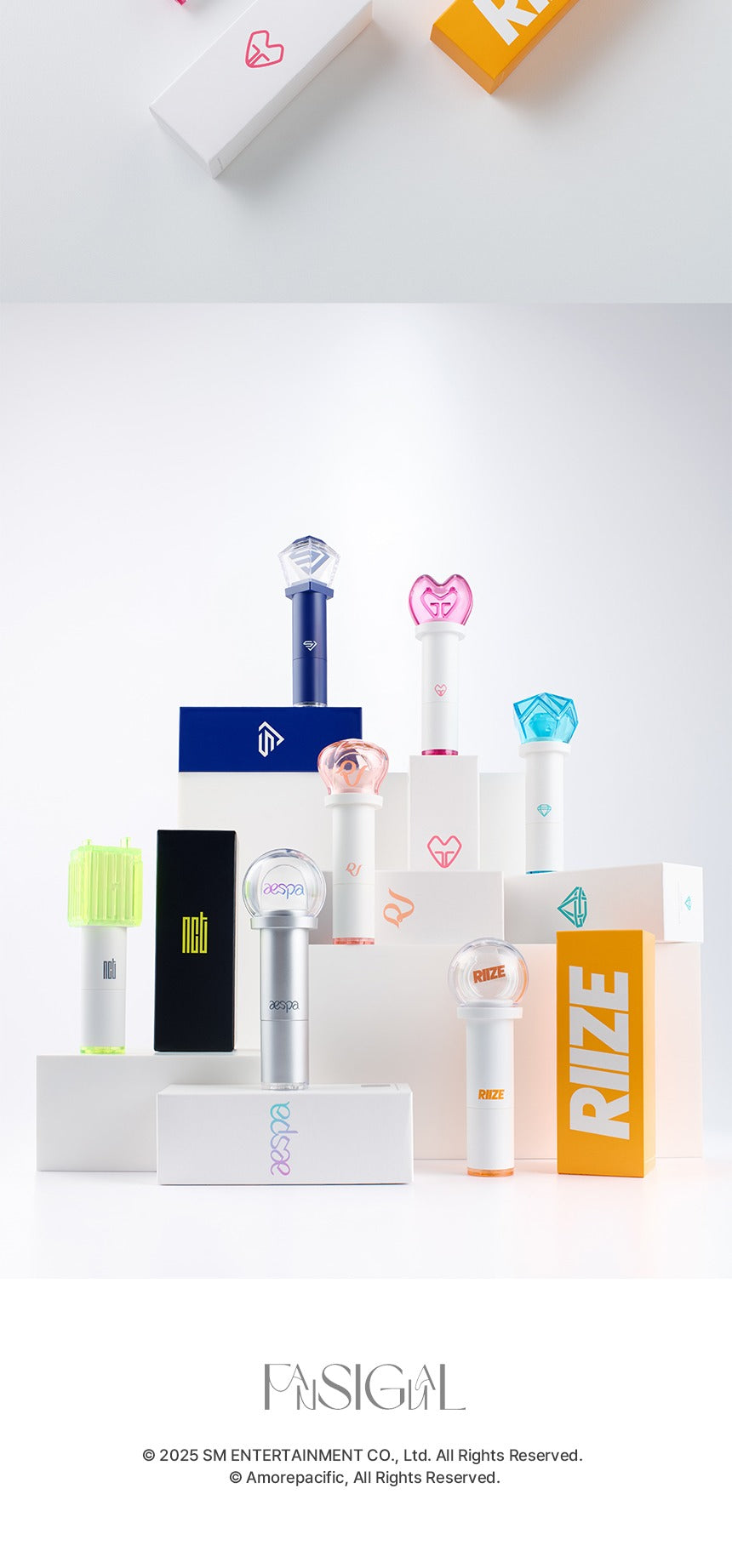 (PRE-ORDER 2026-01-10) RIIZE - FanSignal Lip Balm (Light stick theme).
