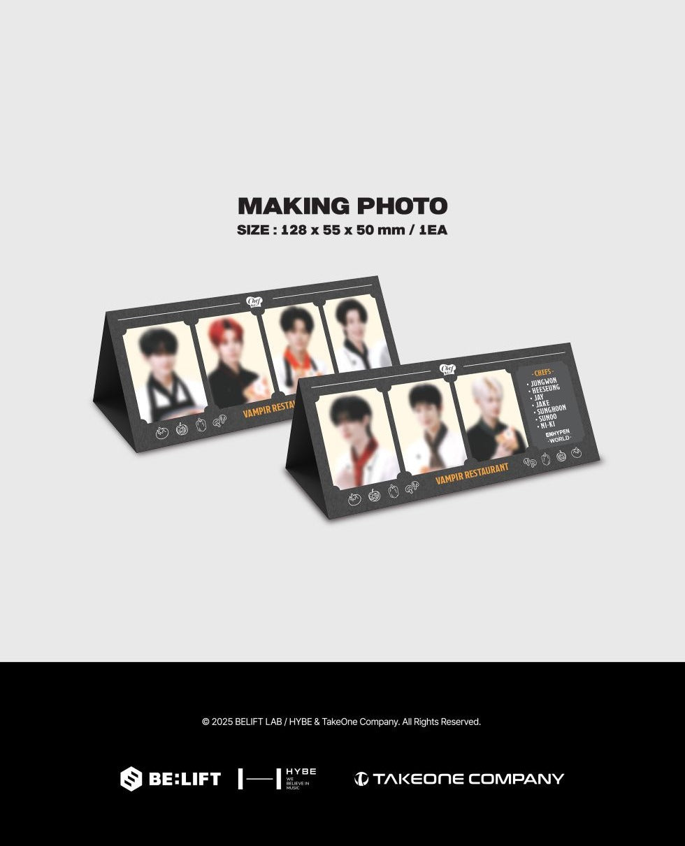 ENHYPEN - World Coupon Card Collection [Chef Basic Version].