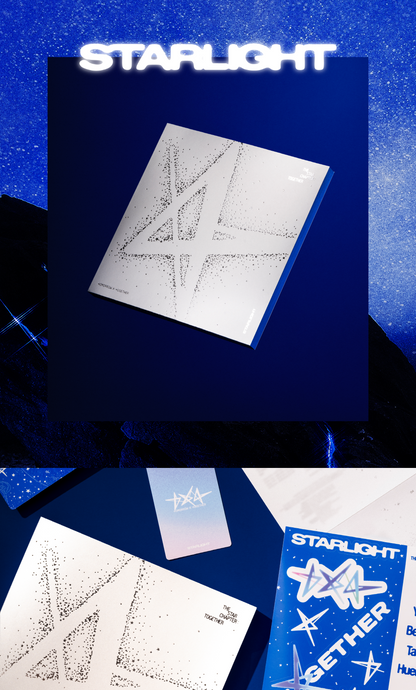 (PRE-ORDER 2025-07-21) TOMORROW X TOGETHER (TXT) - [THE STAR CHAPTER: TOGETHER] (3 Versions) Random 1ea (POB - Photocard 1ea - Preorder only)