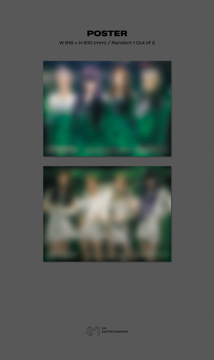 aespa - 2nd mini album, Girls, Digipack Version (5 Versions). – K