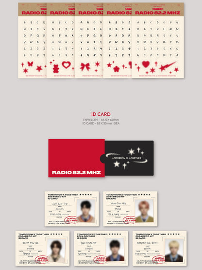 TOMORROW X TOGETHER TXT 2024 Deco Kit (POB included - Extra Group Photo)(Limited stock).