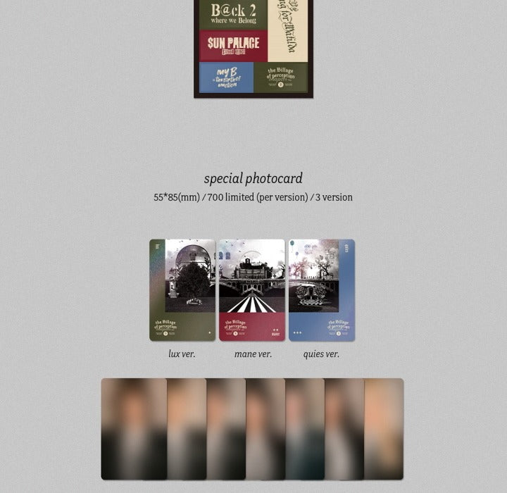 Billlie - 3rd Mini Album The billage of perception: chapter two (3 Versions).