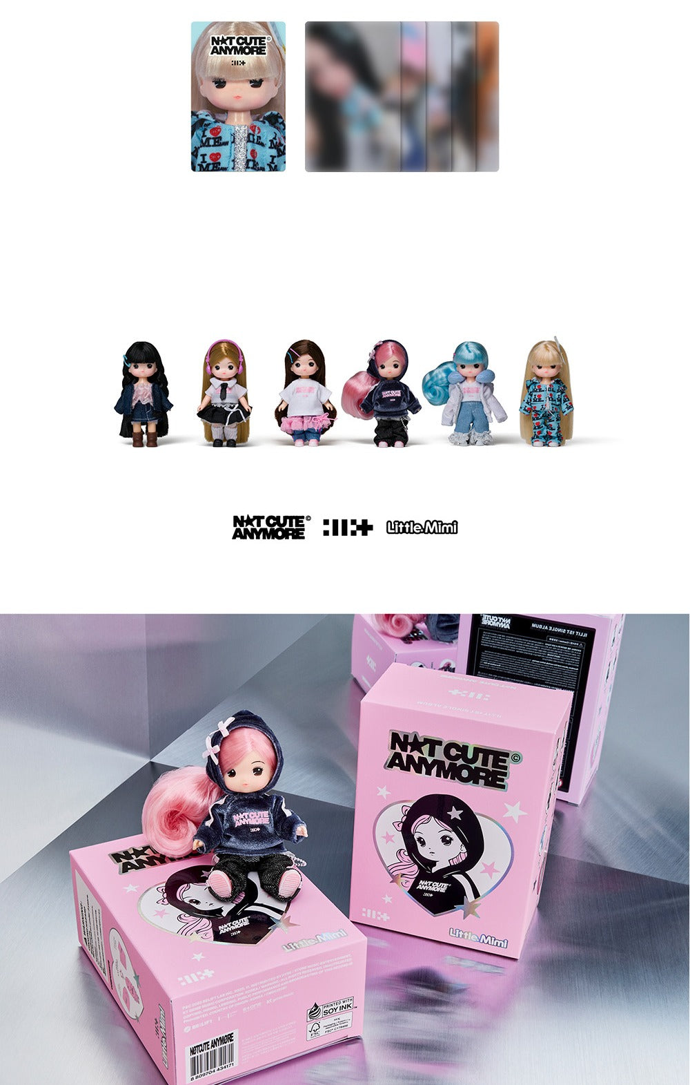 (SPECIAL DEAL)(PRE-ORDER 2025-11-24) ILLIT - 1st Single Album [NOT CUTE ANYMORE] Little Mimi Version.