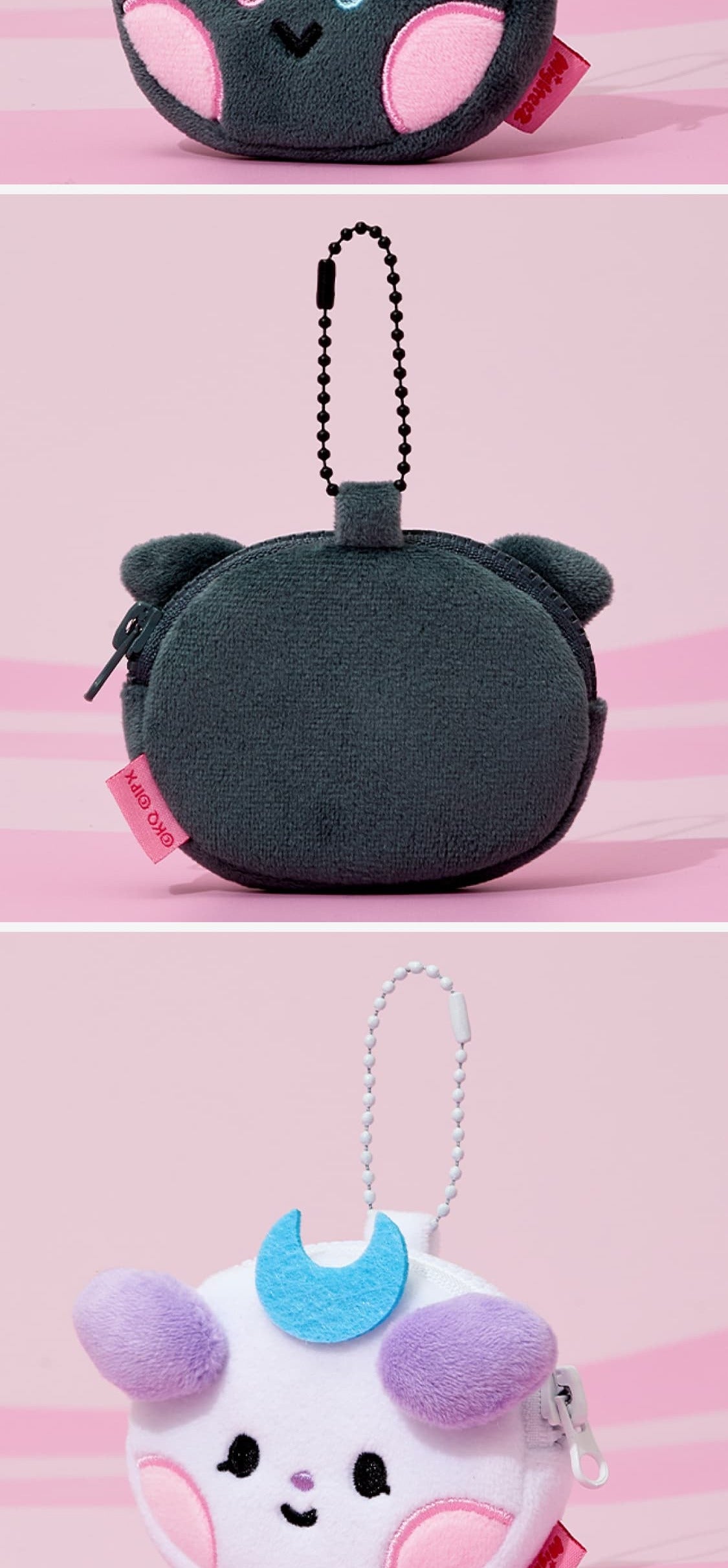 ATEEZ - [MIGHTEEZ FACE MINI POUCH](8 Versions)(LINE FRIENDS SQUARE