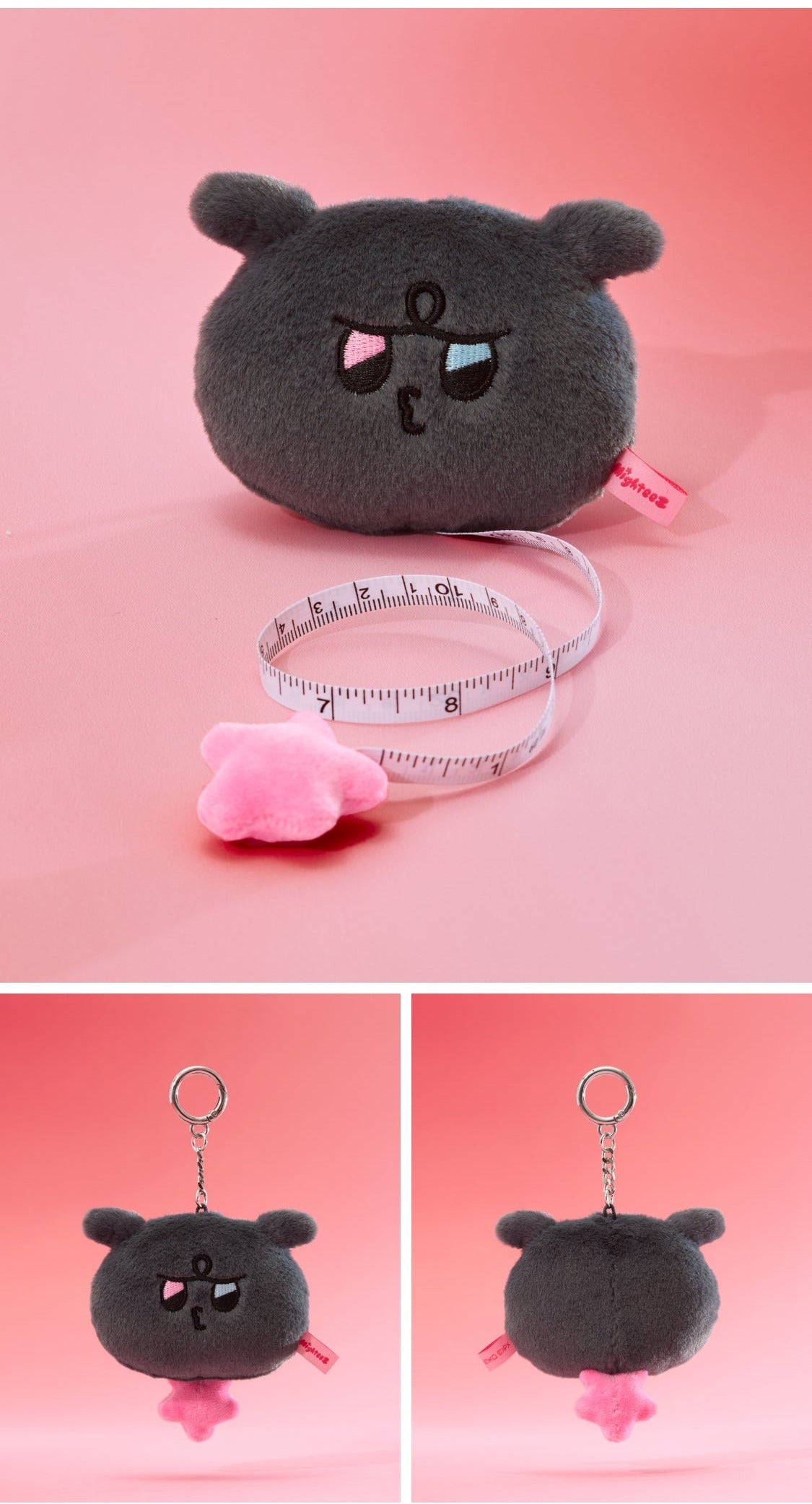 MIGHTEEZ(ATEEZ) - [MIGHTEEZ Rock The Stage] PLUSH TAPE MEASURE (8 Versions)(LINE FRIENDS SQUARE MERCH)