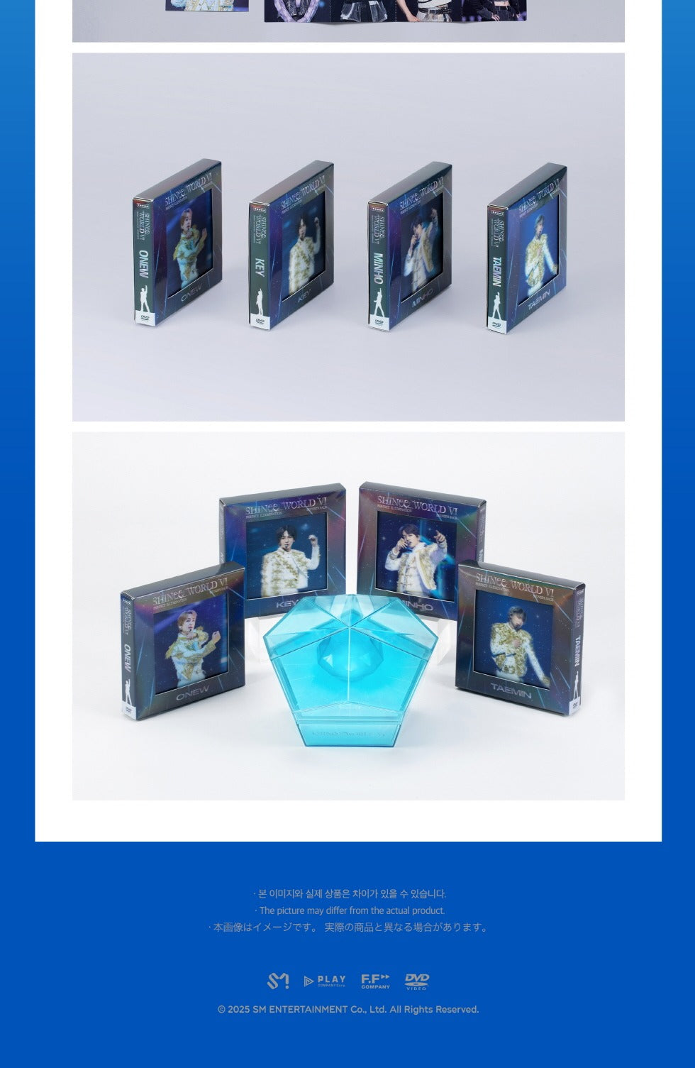 SHINee - WORLD VI [PERFECT ILLUMINATION : SHINee’S BACK] DVD Version (4 Versions)(POB - Photocard Set Included)