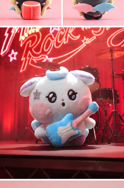 MIGHTEEZ(ATEEZ) - [MIGHTEEZ Rock The Stage] PLUSH KEYRING - ROCKSTAR (8 Versions)(LINE FRIENDS SQUARE MERCH)