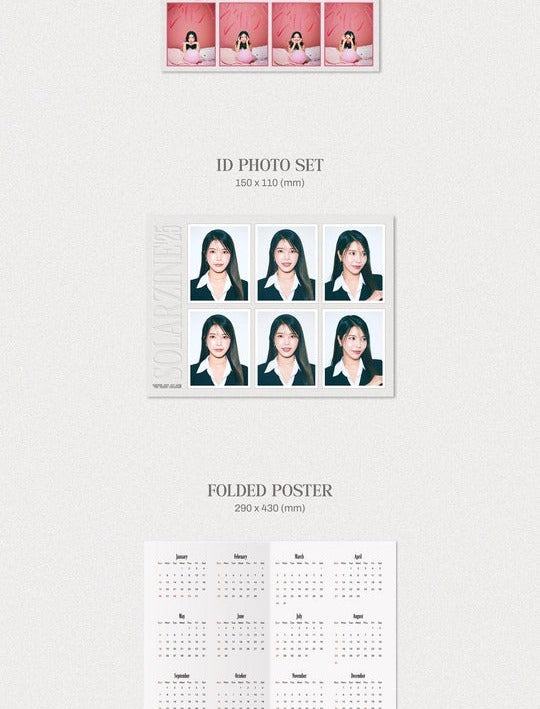 Solar (Mamamoo) - 2025 Season's Greetings_ [SOLARZINE'25] (POB - Photocards)(Limited Quantity).