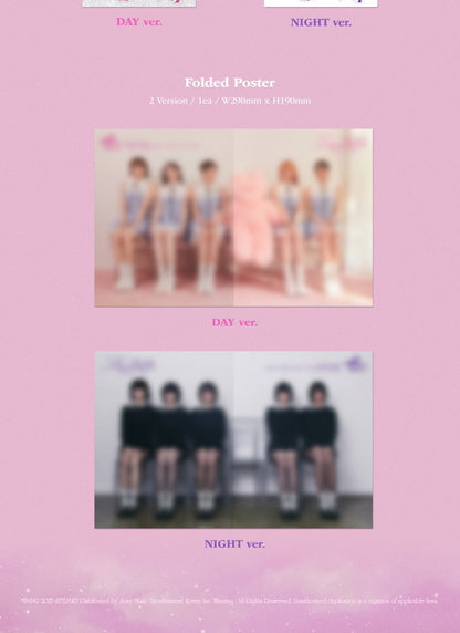 FIFTY FIFTY - 3rd Mini Album [Day & Night] (2 Versions).