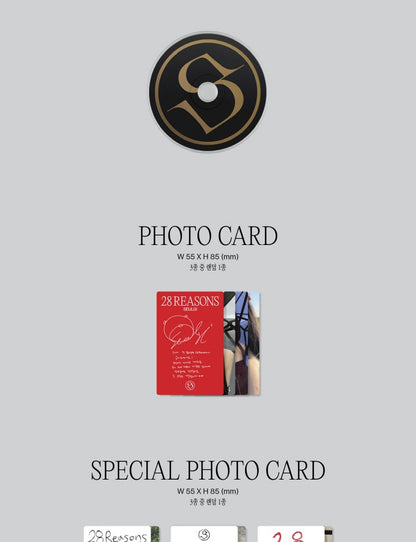 SEULGI(Red Velvet) 28 REASONS Special Version (Random)