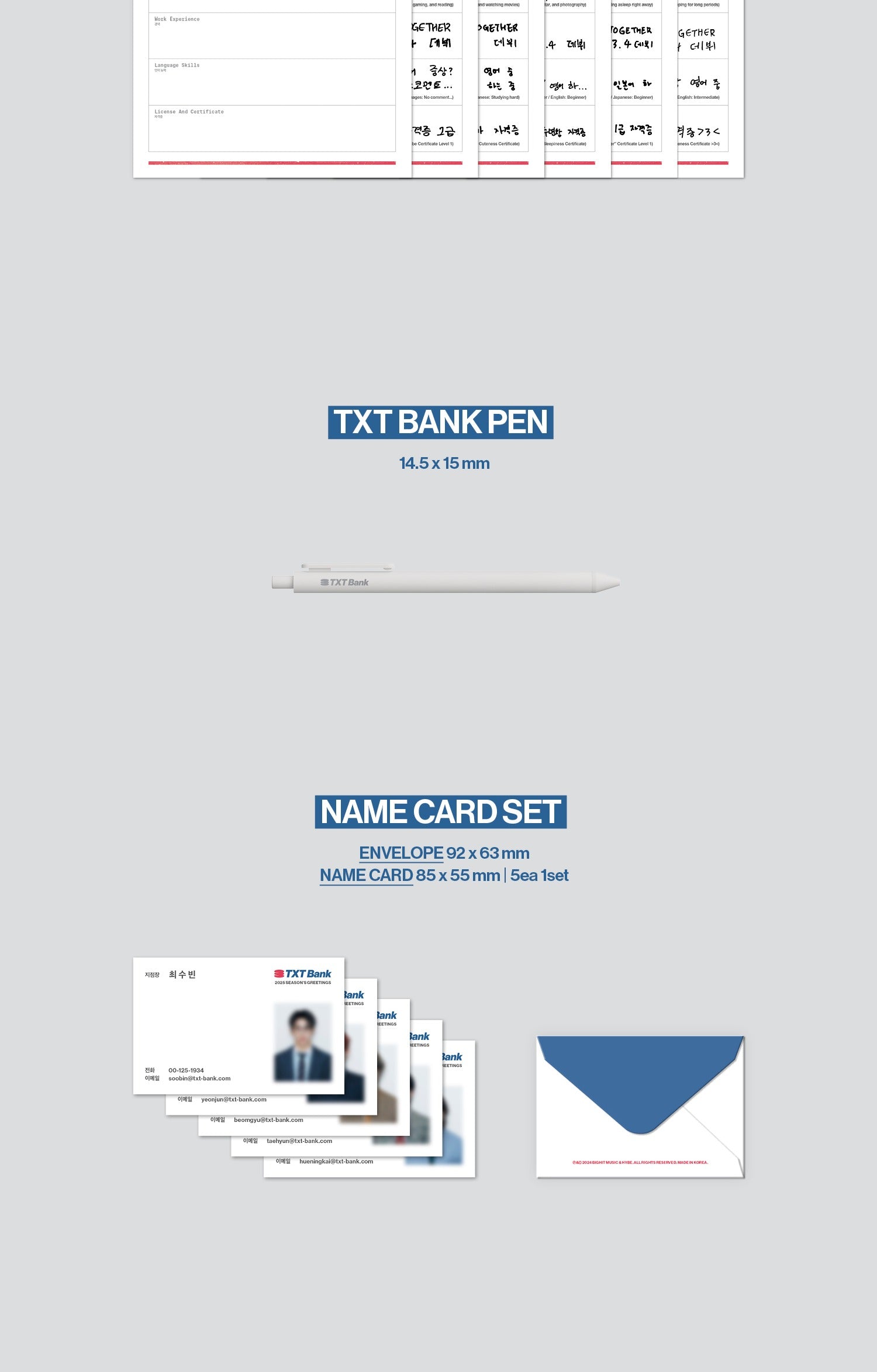 TOMORROW X TOGETHER (TXT) - 2025 Season's Greetings (POB - K