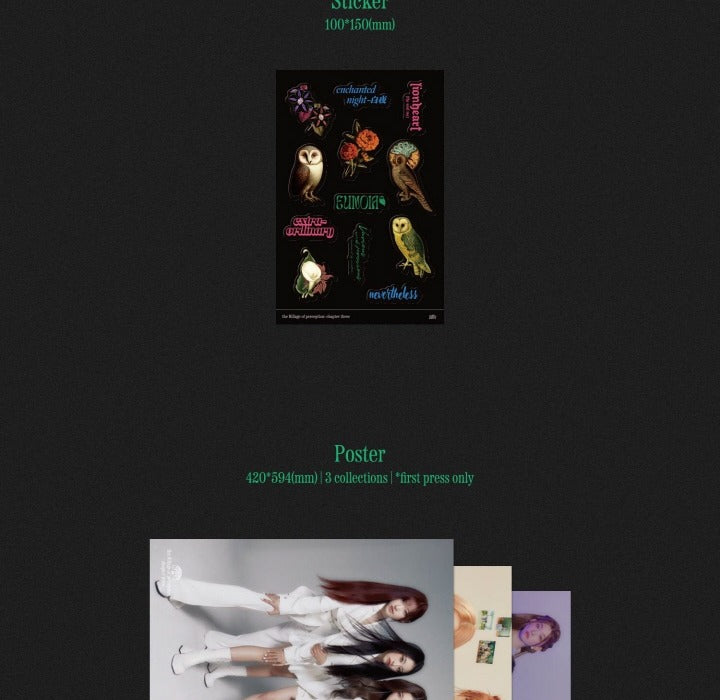 Billlie - 4th Mini Album The billage of perception: chapter three (3 Versions).