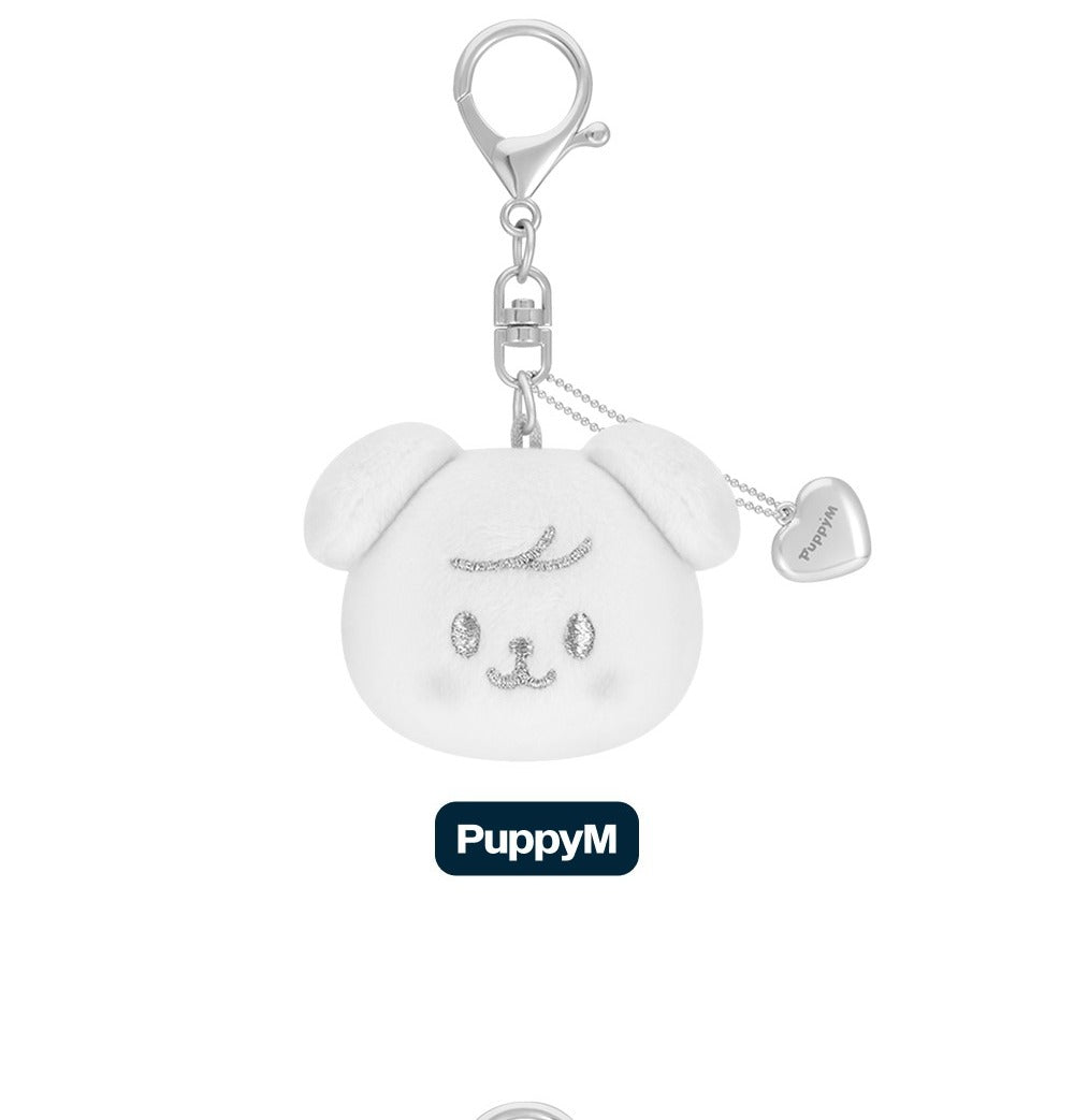 (PRE-ORDER 2026-02-06) Stray Kids <dominATE : celebrATE> MD Merch (SKZOO FACE KEYRING SILVER Version)(8 Versions)