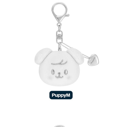 (PRE-ORDER 2026-02-06) Stray Kids <dominATE : celebrATE> MD Merch (SKZOO FACE KEYRING SILVER Version)(8 Versions)