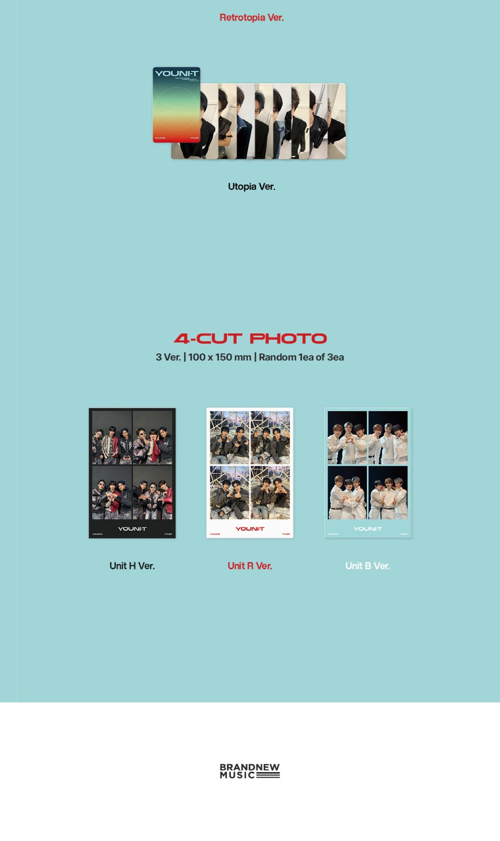 YOUNITE - 7th EP Album [YOUNI-T] (2 Versions)