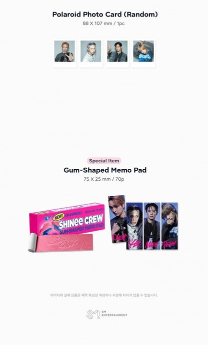 (PRE-ORDER 2026-01-30) SHINee - 2026 Season's Greetings (POB - Photocard Set + Removable Sticker)(💝 K-Towns 2026 Season's Greetings Event!)