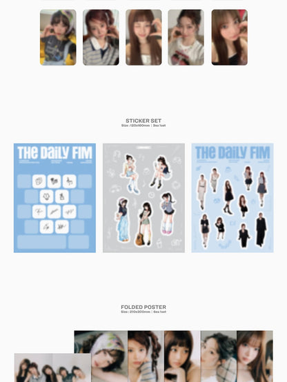 (PRE-ORDER 2025-12-24) LE SSERAFIM - 2026 Season's Greetings [THE DAILY FIM](POB - Unit Printed Photo 2ea)(💝 K-Towns 2026 Season's Greetings Event!)