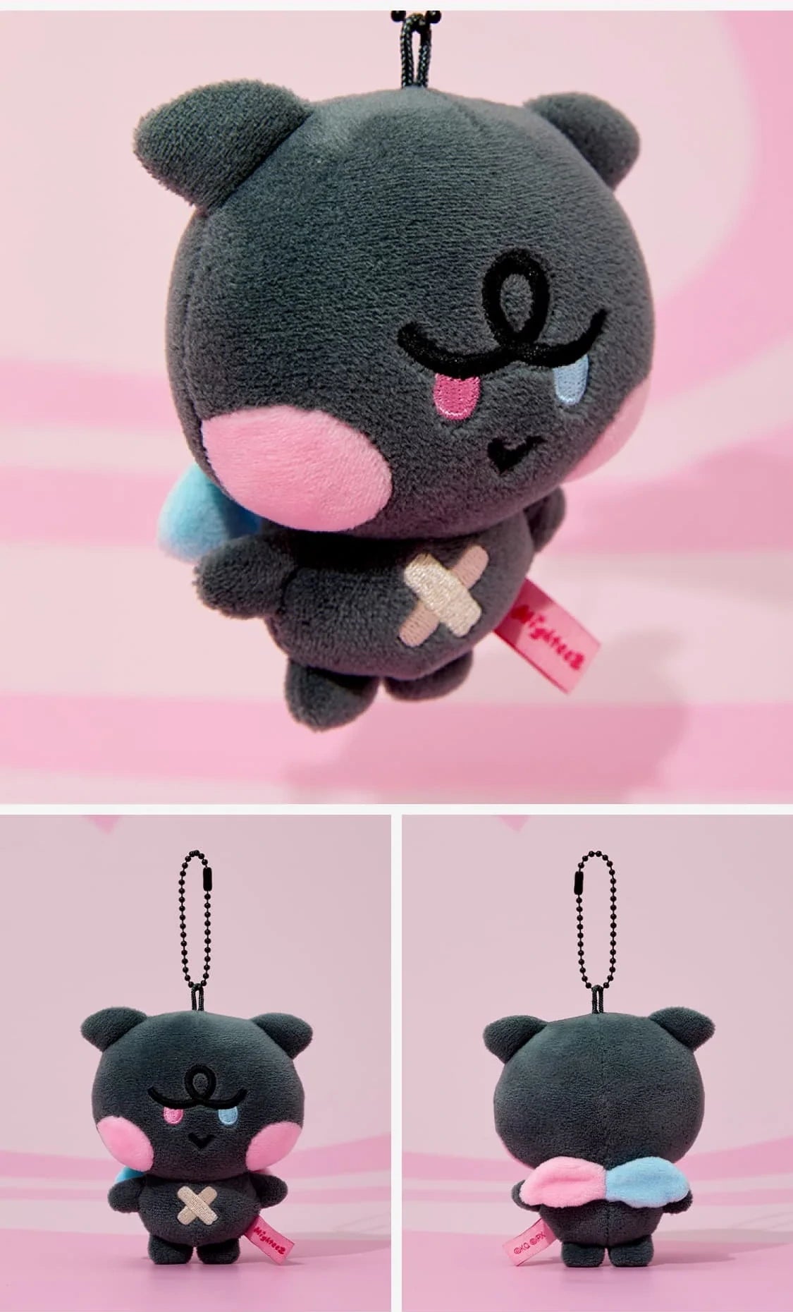 (PRE-ORDER 2025-11-07) ATEEZ - [MIGHTEEZ MINI PLUSH KEYRING](8 Versions)(LINE FRIENDS SQUARE MERCH)