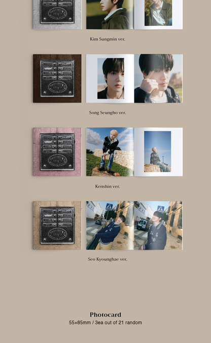 CLOSE YOUR EYES - 1st Mini Album [ETERNALT] Jewel Version (8 Versions).