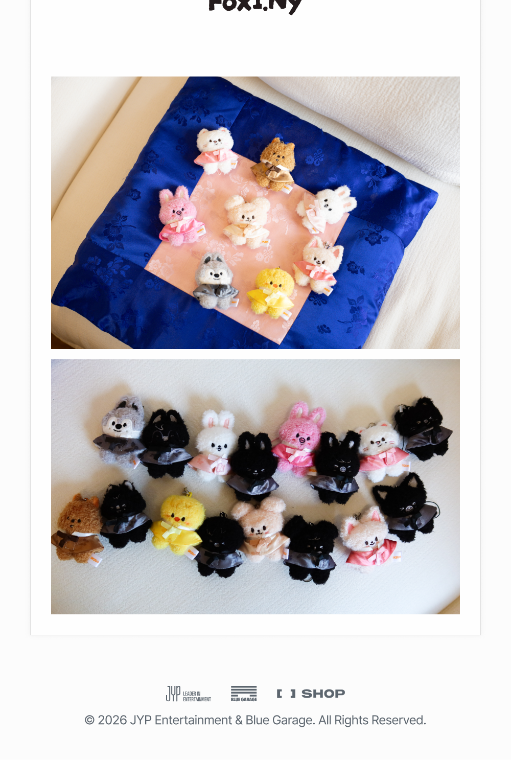 (PRE-ORDER 2026-11-16) Stray Kids - [Stray Kids World Tour <RUN IT SEOUL> Merch] SKZOO SECRET PLUSH MICRO Ver. - RUN IT (POB Included Based on Order Amount)